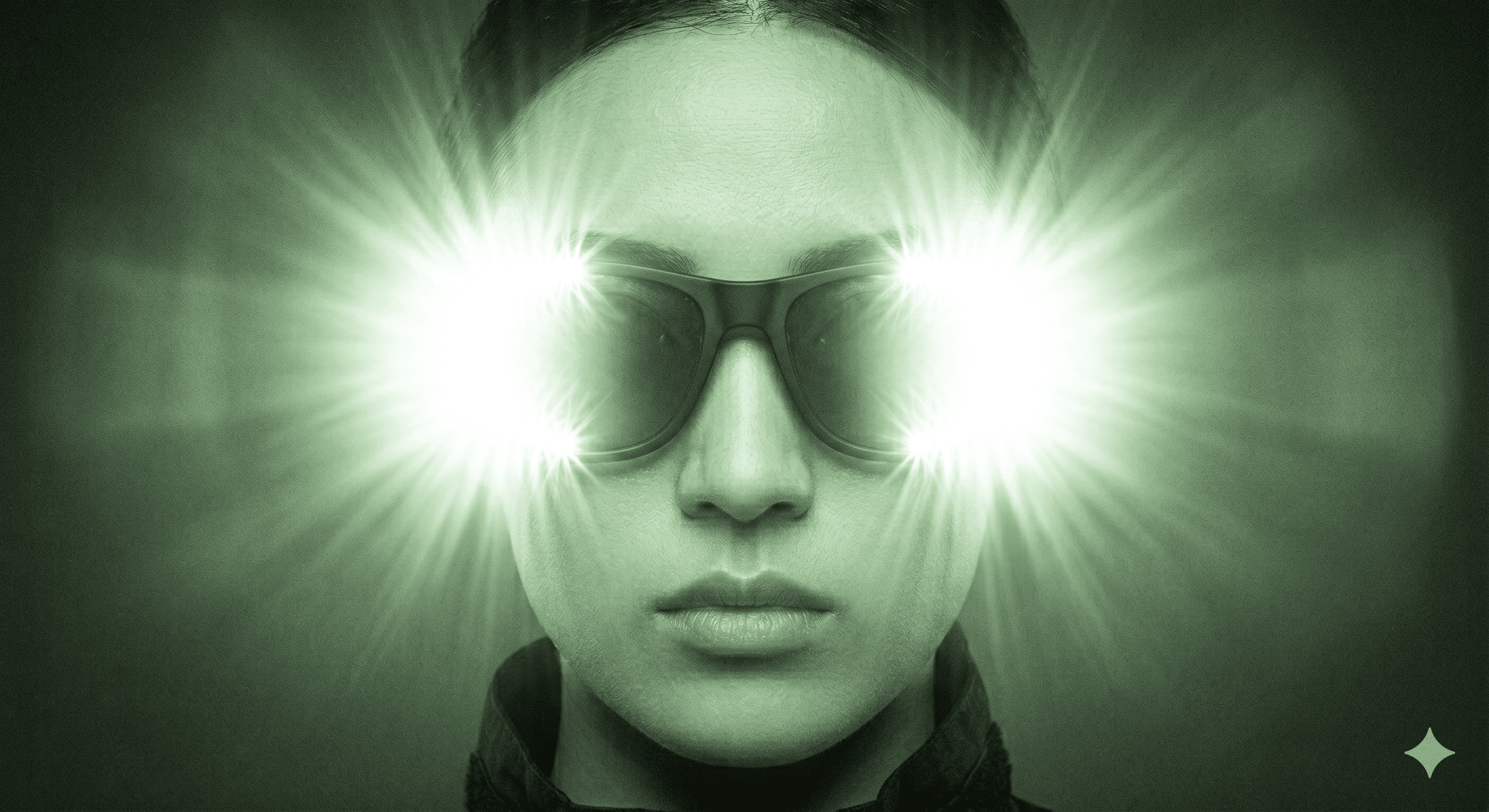 VISO .01 Ghost — IR LEDs active, camera bloom